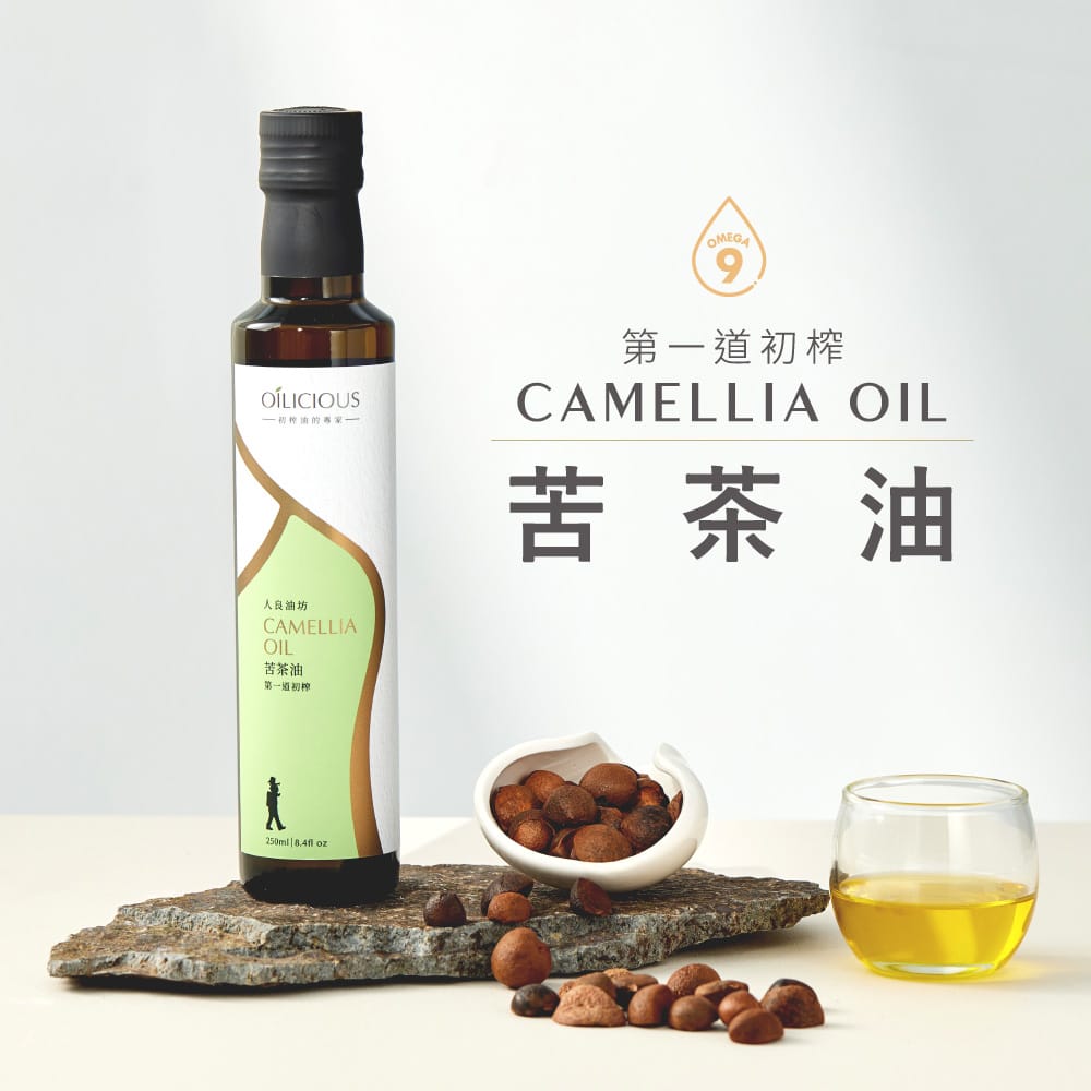輕焙手揀苦茶油_人良油坊